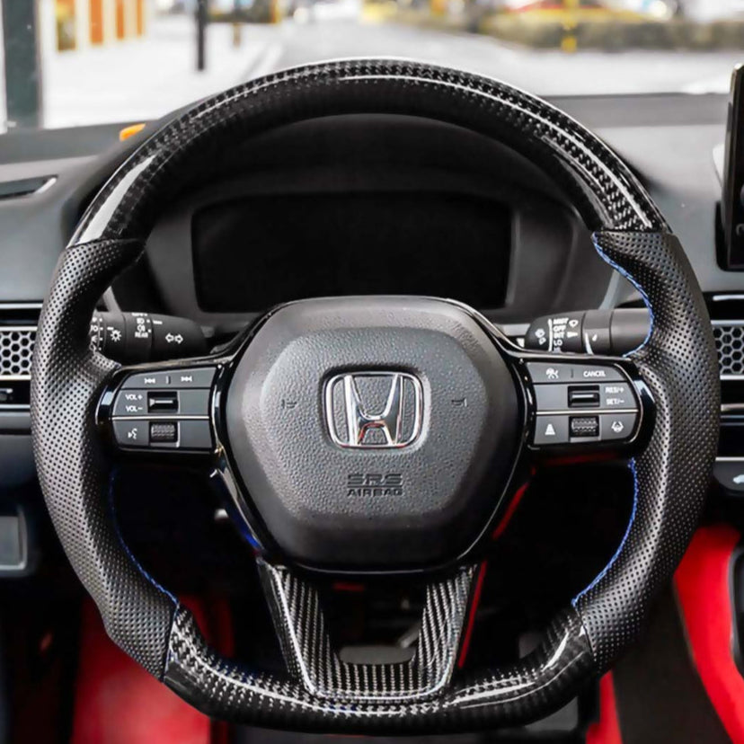 2022+ Honda Accord Custom Carbon Fiber Steering Wheel