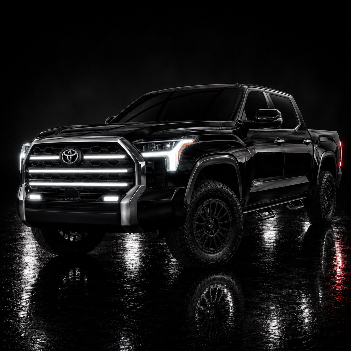 2022-2026+ Toyota Tundra LED Grill Accent Lights Bars Kit - AutoLEDTech.com