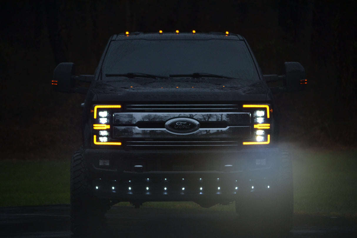 Switchback White Amber LED Truck Valance Accent Lights Kit