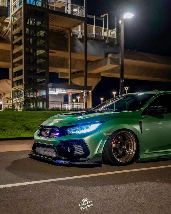 2017-2025+ Civic Type R RGBW Flow Series LED Badge Emblem - Lit Logos