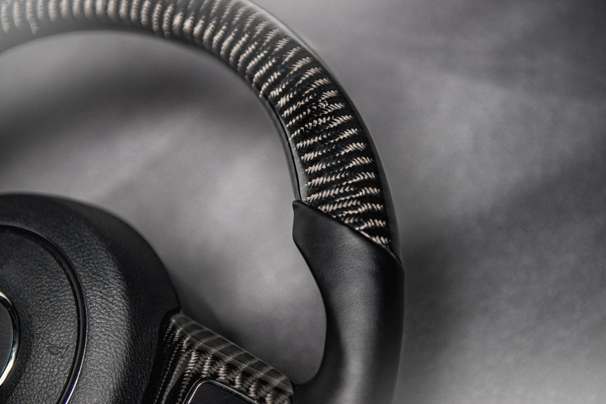 2019-2026+ Jeep Wrangler JL Gladiator JT Custom Carbon Fiber Steering Wheel - AutoLEDTech.com