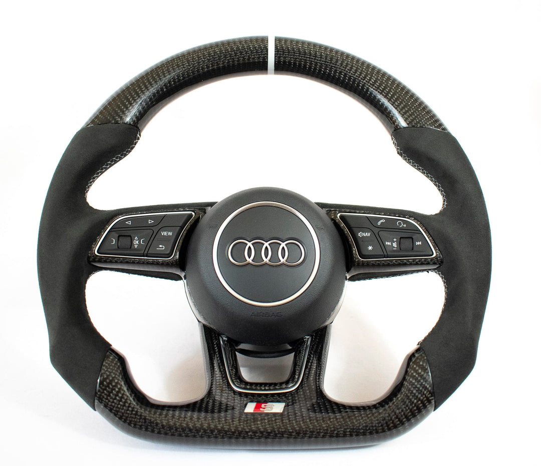 2017-2023 Audi B9 A3/S3/RS3 A4/S4 A5/S5/RS5 Custom Carbon Fiber Steering Wheel