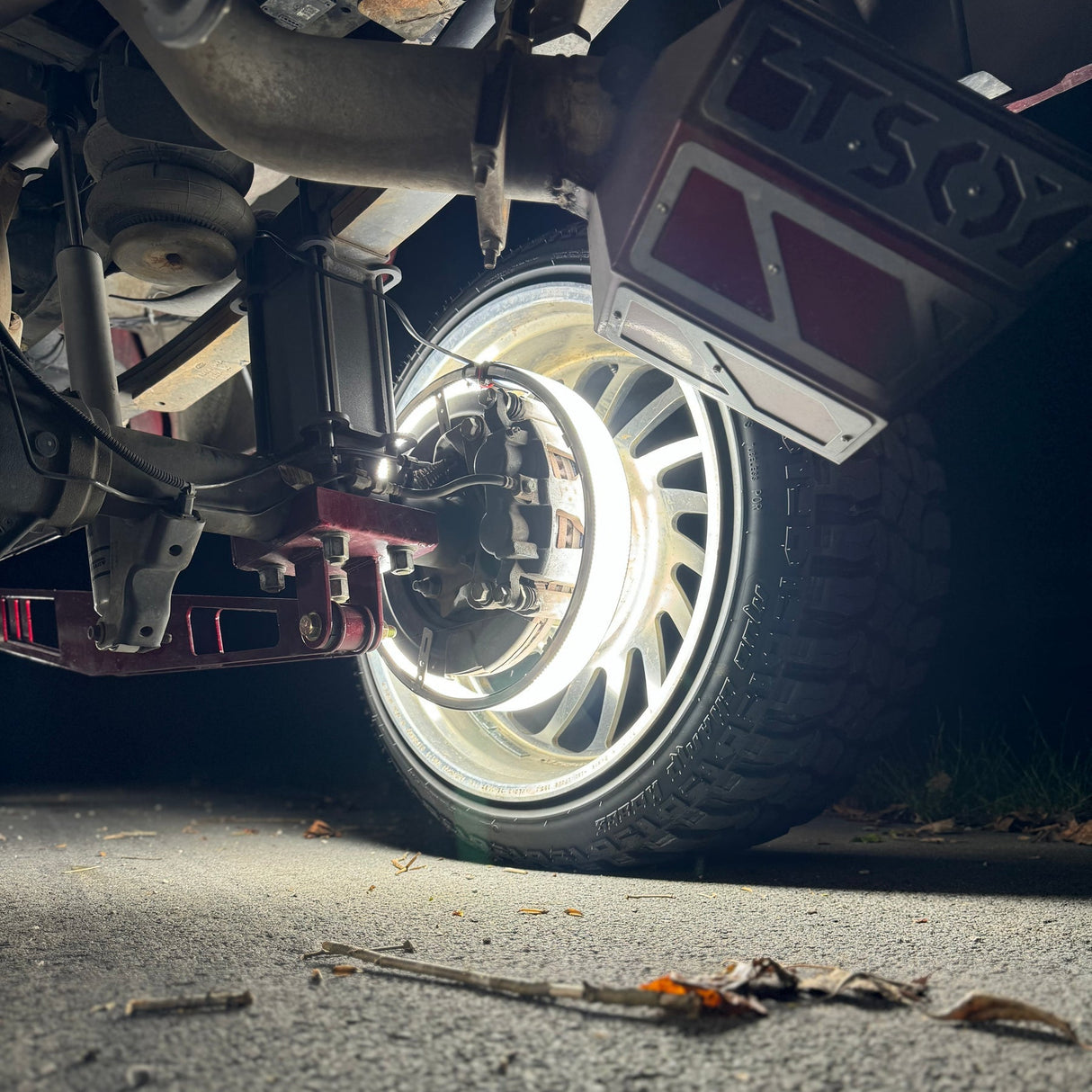 20 Row Pure White Extreme LED Wheel Lights Kit - AutoLEDTech.com