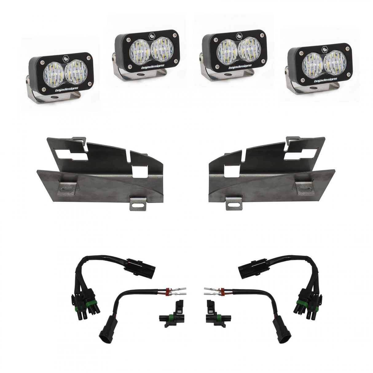 2021-2024 Ram TRX Baja Designs S2 Dual Fog Pocket Light Kit