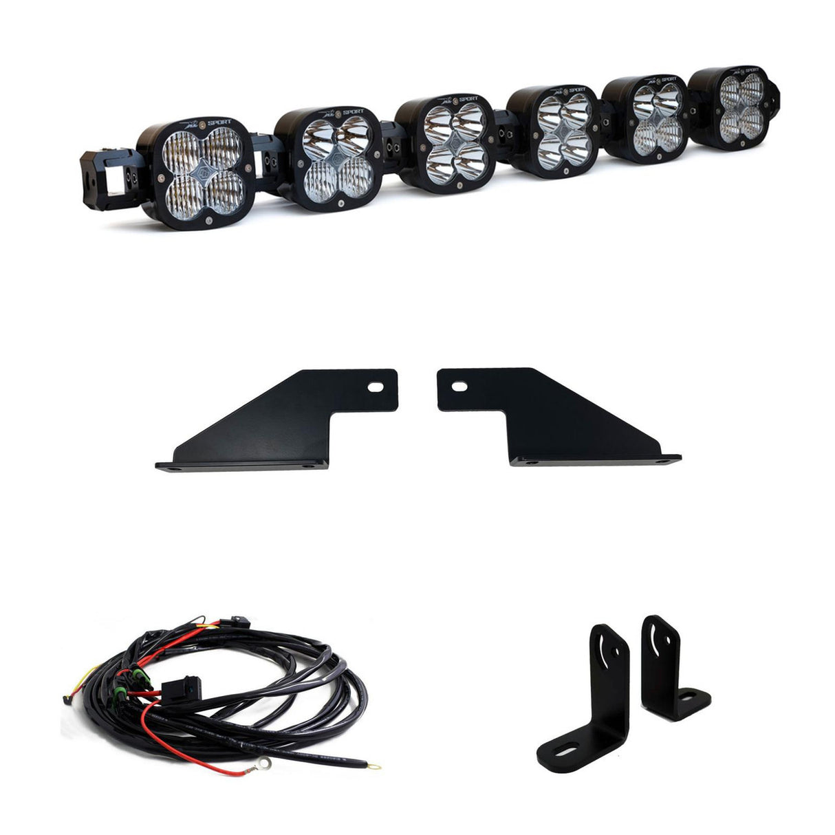 2021-2026+ Ford Raptor Baja Designs Stage 3 Light Bundle Kit - AutoLEDTech.com
