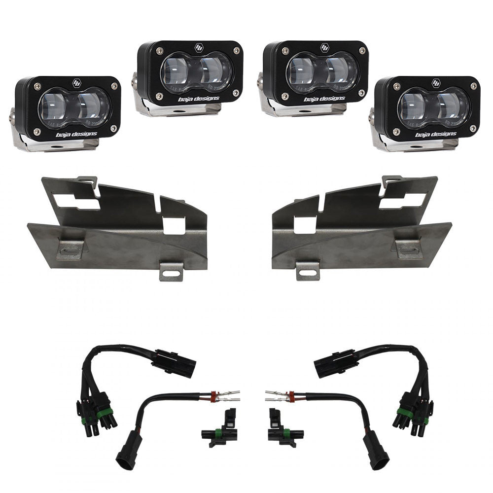2021-2024 Ram TRX Baja Designs S2 Dual Fog Pocket Light Kit