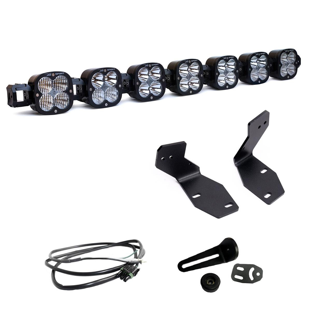 2023-2026+ Ford F250 Super Duty Baja Designs 7XL Linkable Bumper Light Kit