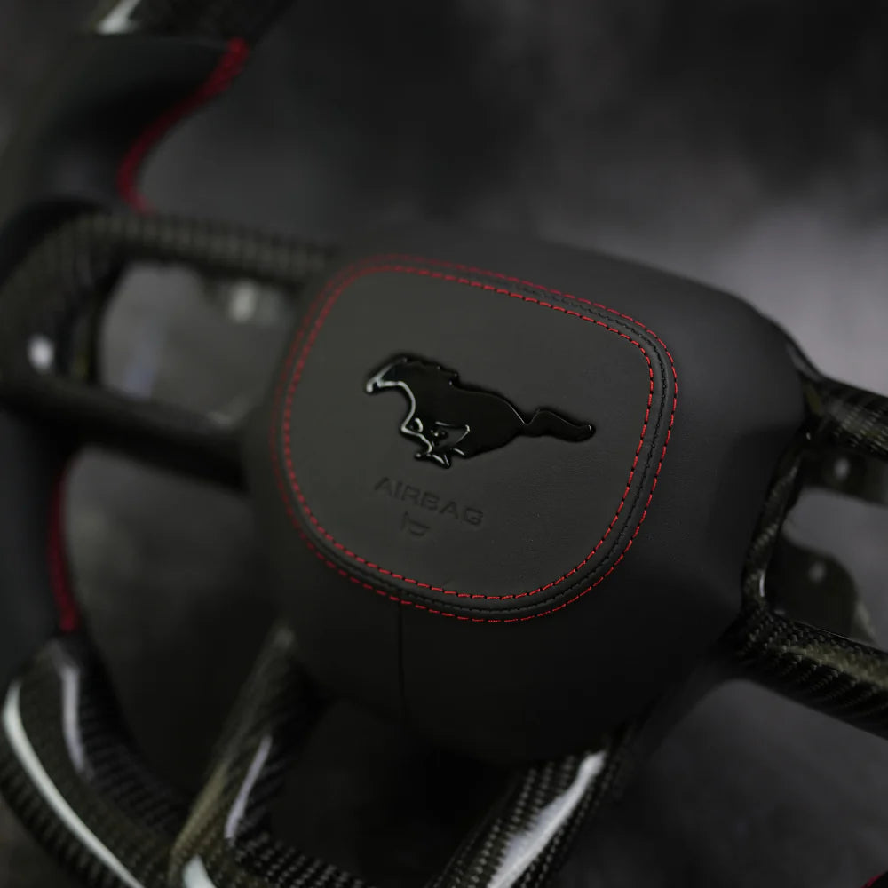 2024-2026+ Ford Mustang S650 Custom Airbag Cover - AutoLEDTech.com