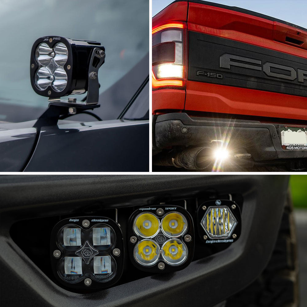 2021-2026+ Ford Raptor Baja Designs Stage 1 Light Bundle Kit