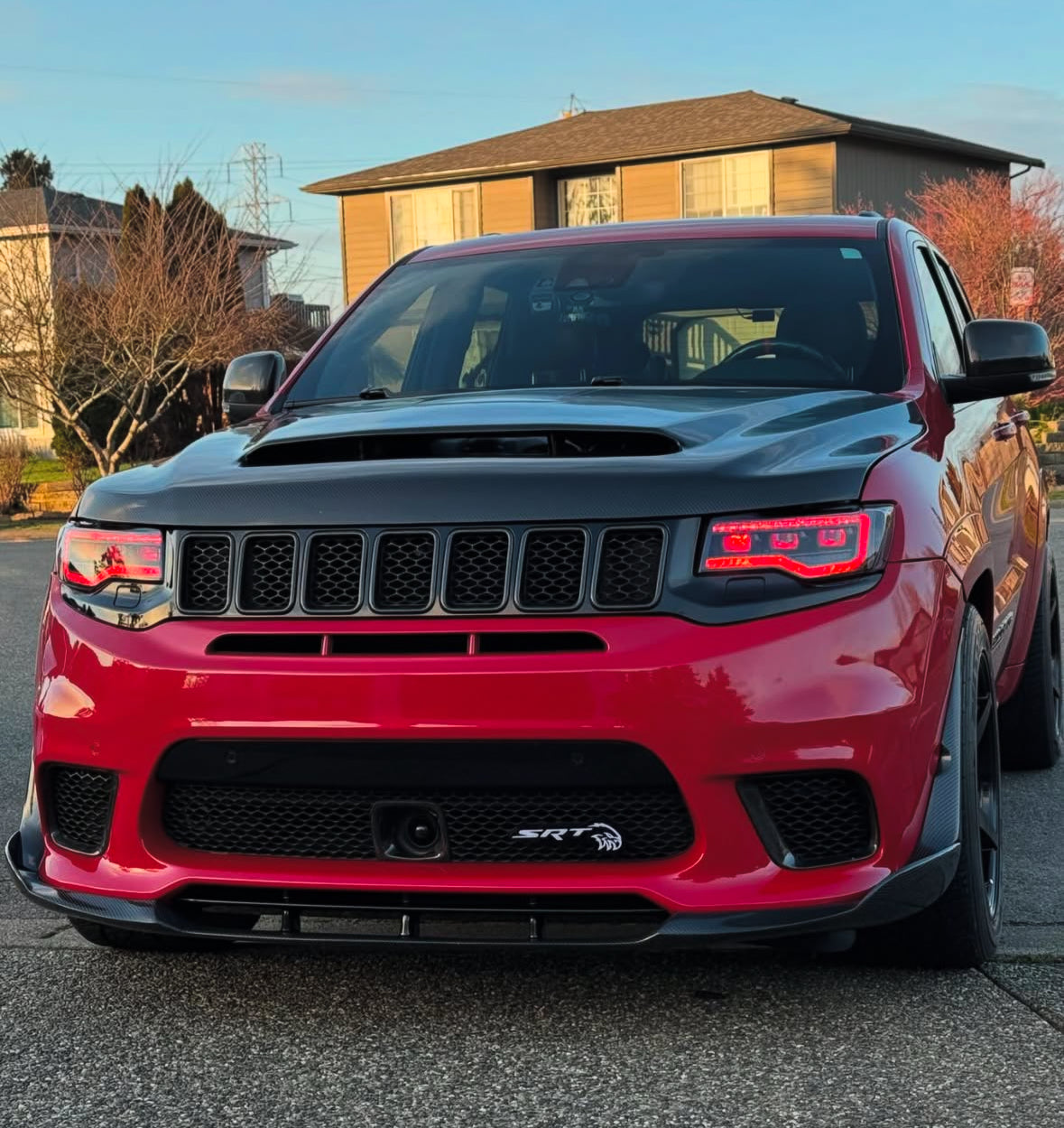 2014-2022 Jeep Grand Cherokee WK2 RGBW Flow Series XB LED DRL Projector Headlights