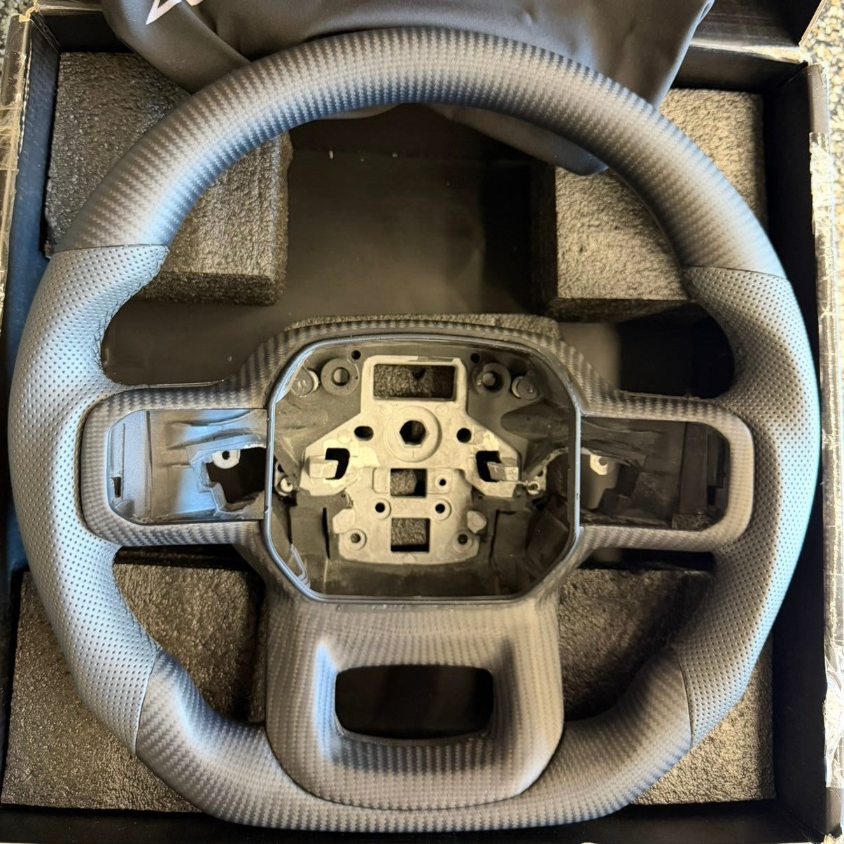 2021-2026+ Ford F150/Raptor Carbon Fiber Steering Wheel - IN STOCK