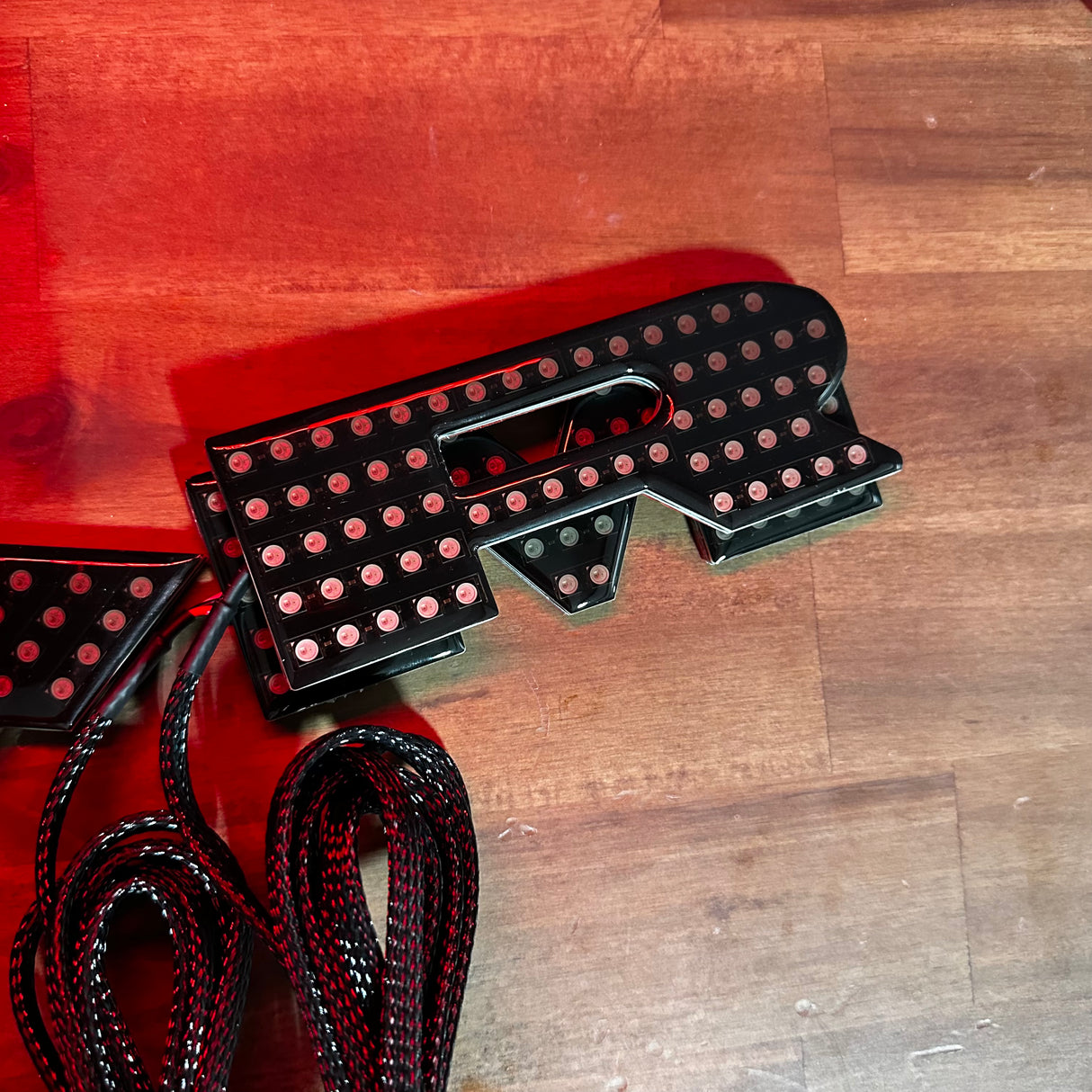 2019-2024 RAM RGBW Flow series LED Illuminated Badge Emblem Logo