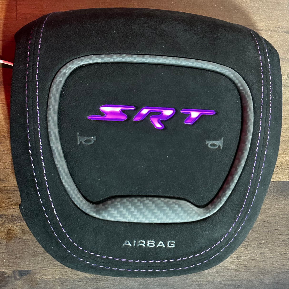 SRT HELLCAT RGB LED Custom Airbag Cover