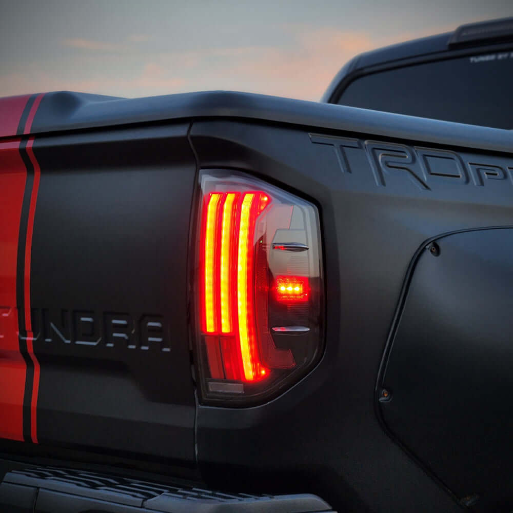 2014-2021 Toyota Tundra LED Tail Lights - 22+ Style HRS