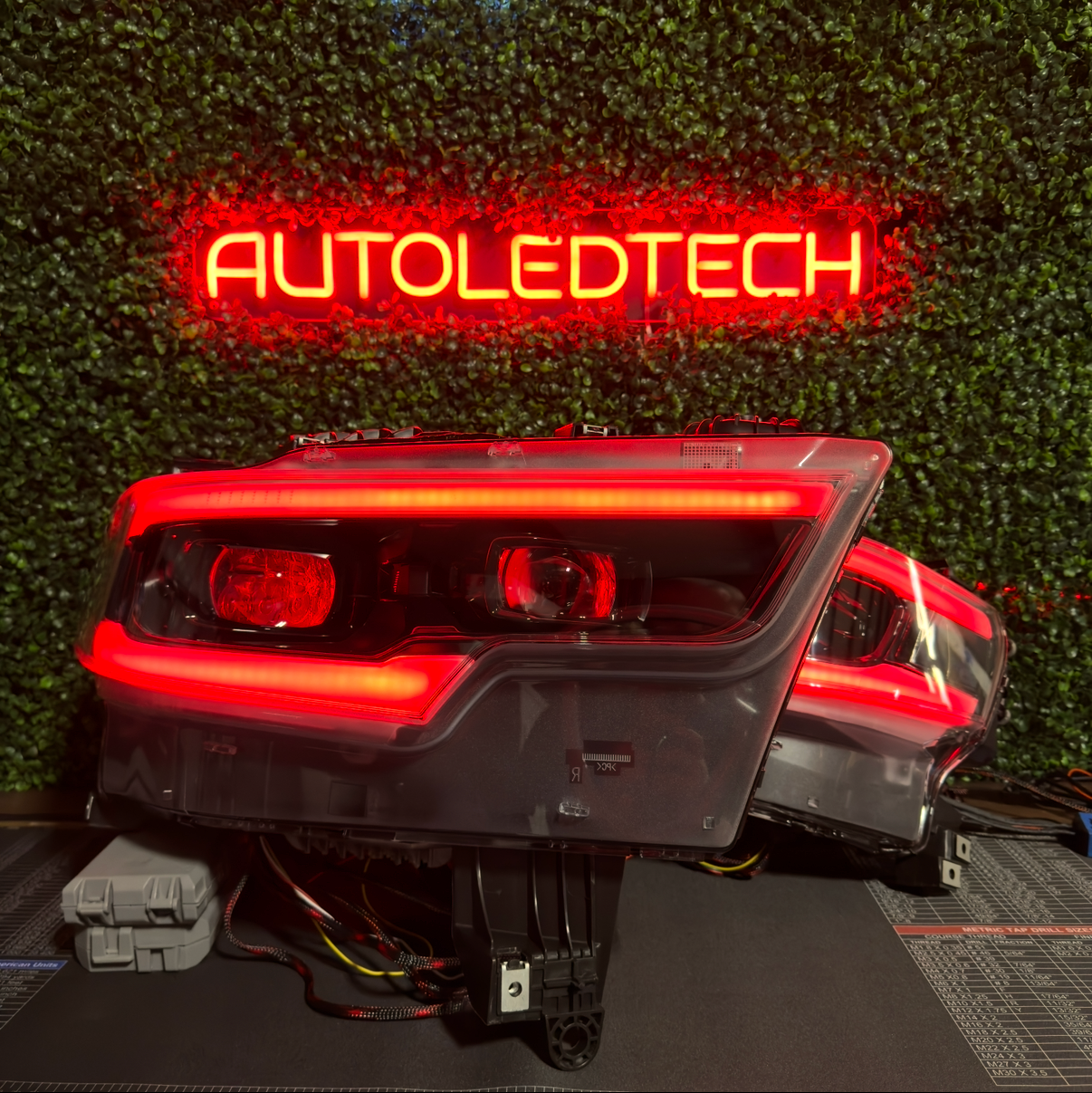 2019-2024 Ram TRX 1500 RGBW Flow Series LED DRL Headlights