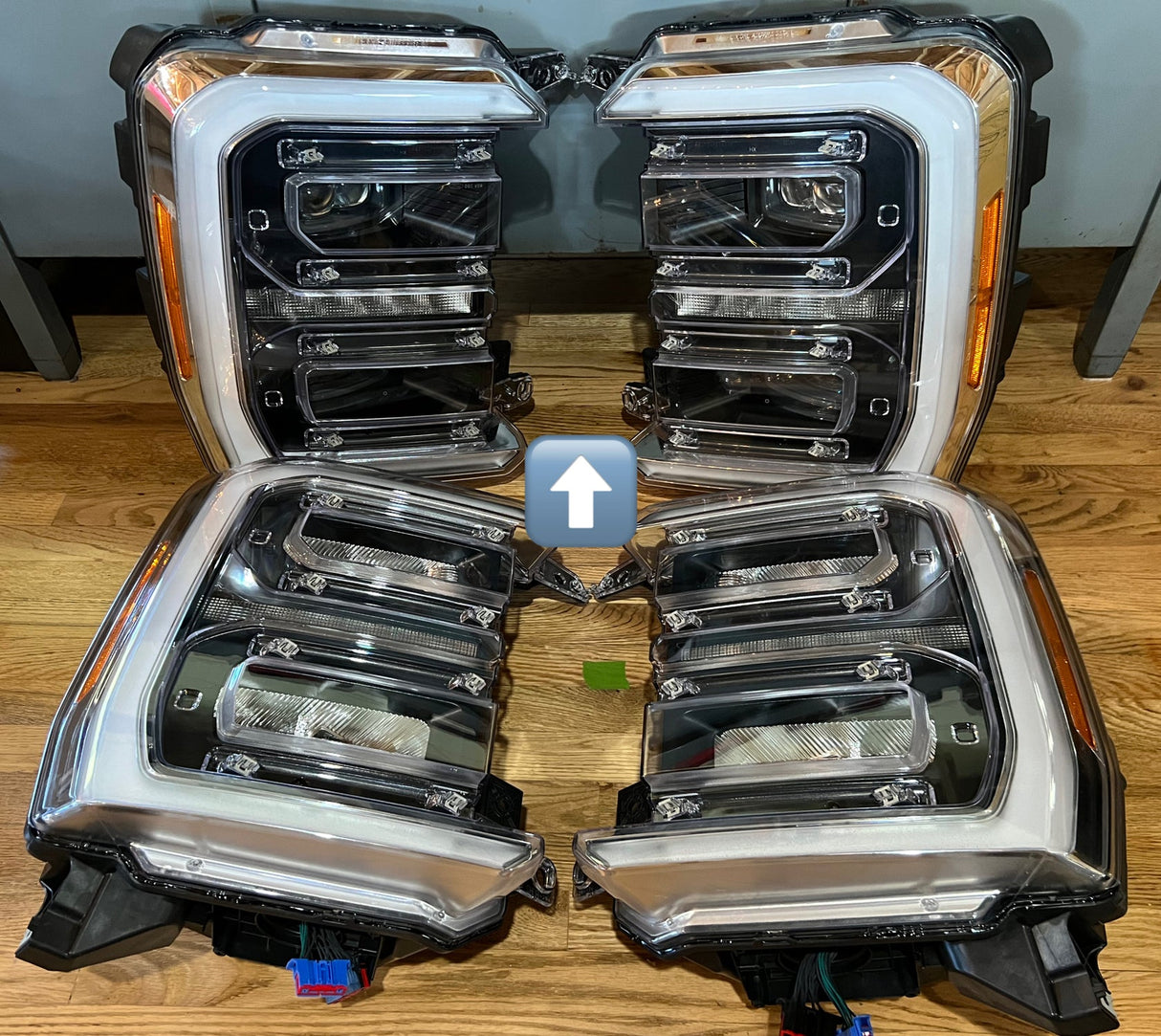 2023-2026+ Ford Super Duty LED Headlight Conversion Kit - AutoLEDTech.com