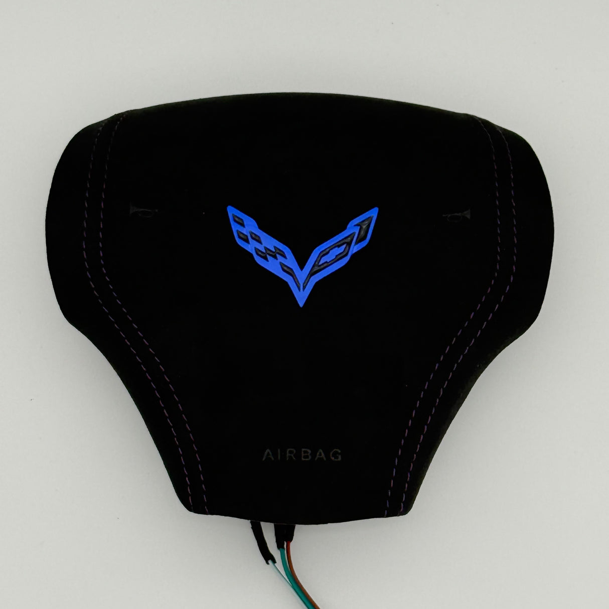 2006-2013 Chevy C6 Corvette RGB LED Custom Airbag Cover - AutoLEDTech.com