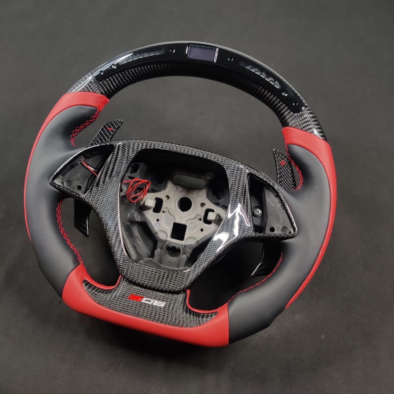 2012-2015 Chevrolet Camaro Custom Carbon Fiber Steering Wheel