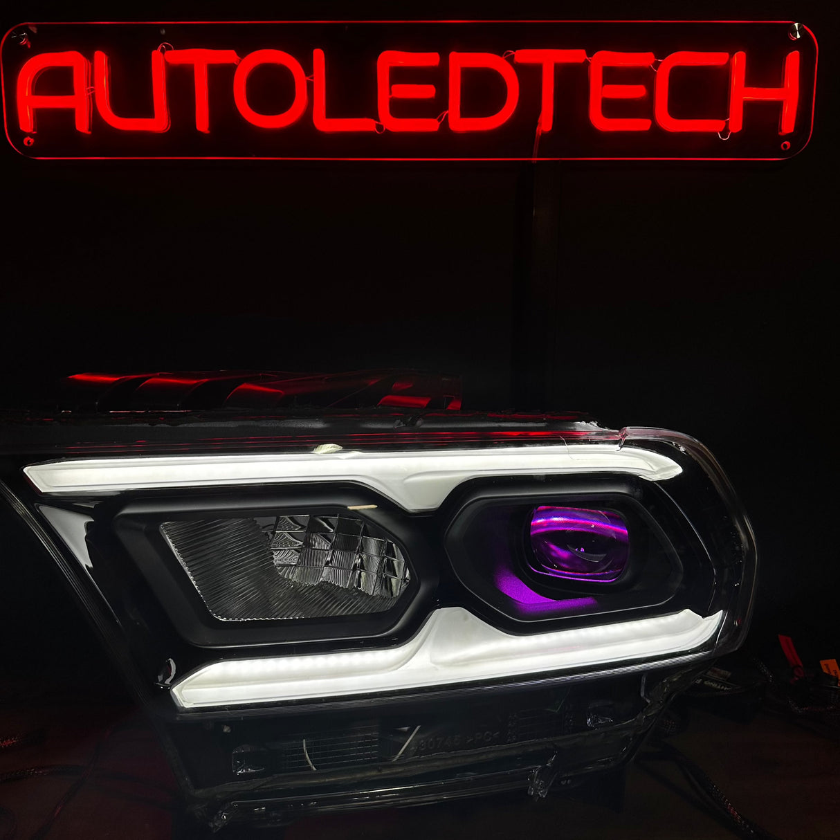 2014-2026+ Dodge Durango RGBW Flow Series LED DRL Prebuilt Headlights