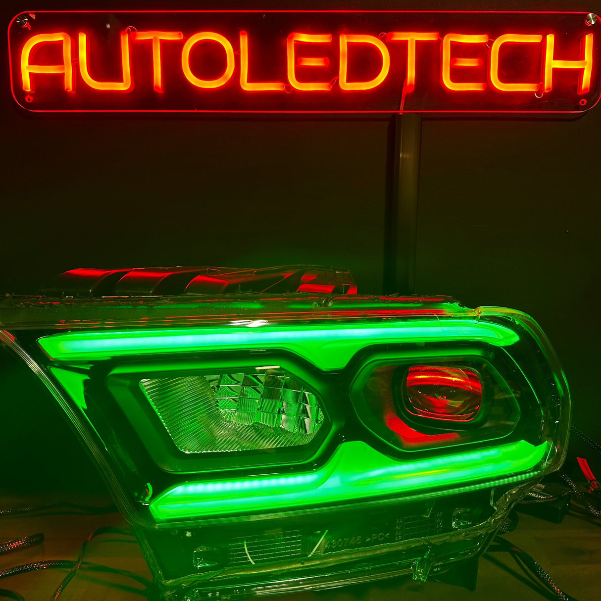 2014-2026+ Dodge Durango RGBW Flow Series LED DRL Prebuilt Headlights