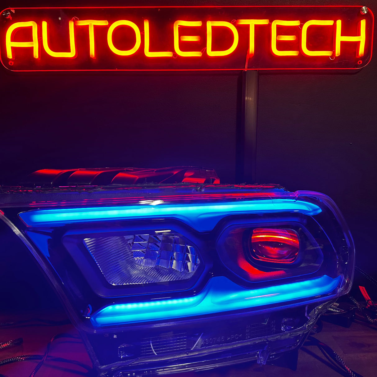 2014-2026+ Dodge Durango RGBW Flow Series LED DRL Prebuilt Headlights