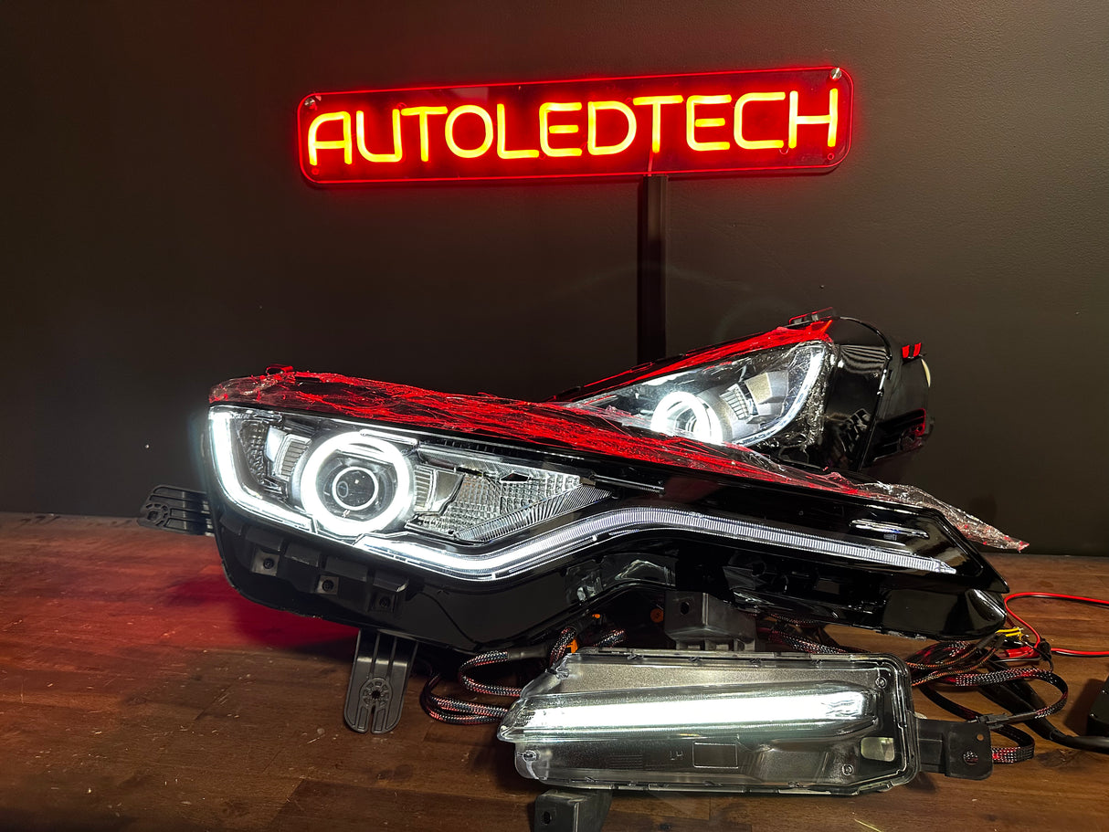 2019-2024 Chevrolet Camaro RGBW LED DRL Headlights & Fog Lights