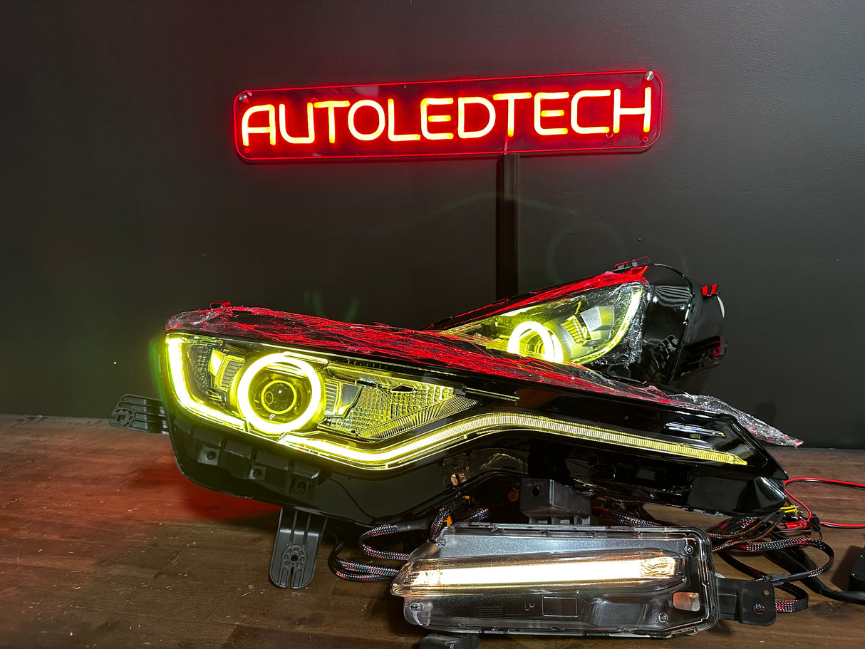 2019-2024 Chevrolet Camaro RGBW LED DRL Headlights & Fog Lights