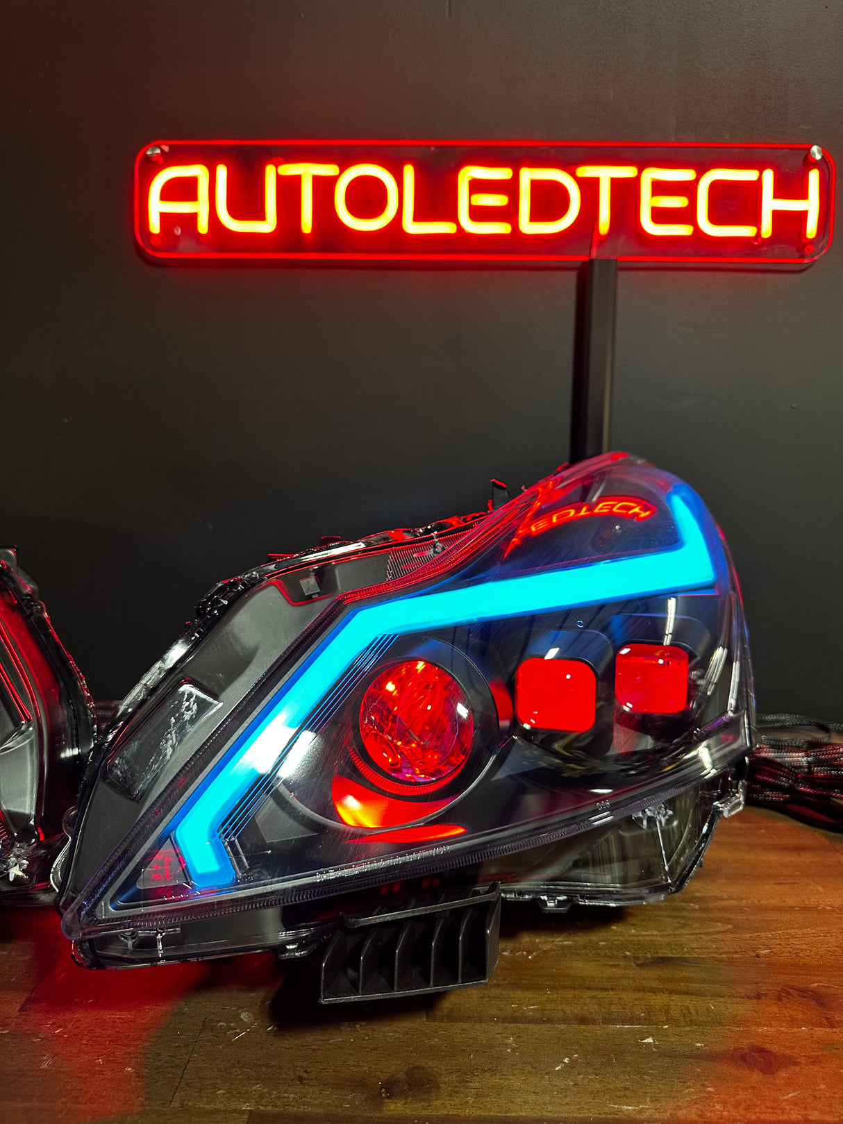 2010-2015 Infiniti G37/G25/Q60 RGB Flow Series LED DRL Headlights