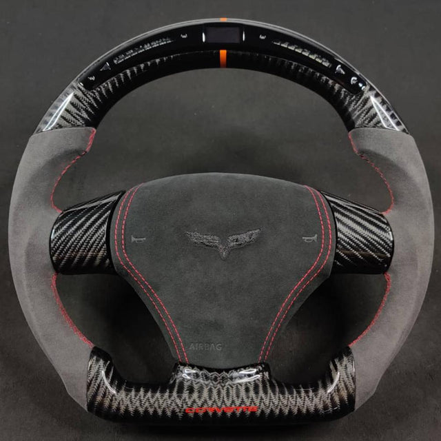Custom Carbon Fiber Steering Wheel Builder