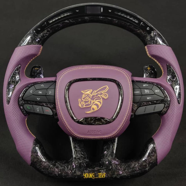 Custom Carbon Fiber Steering Wheel Builder