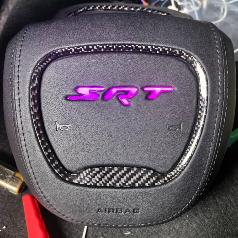 Dodge 392 RGB LED Custom Airbag Cover - AutoLEDTech.com