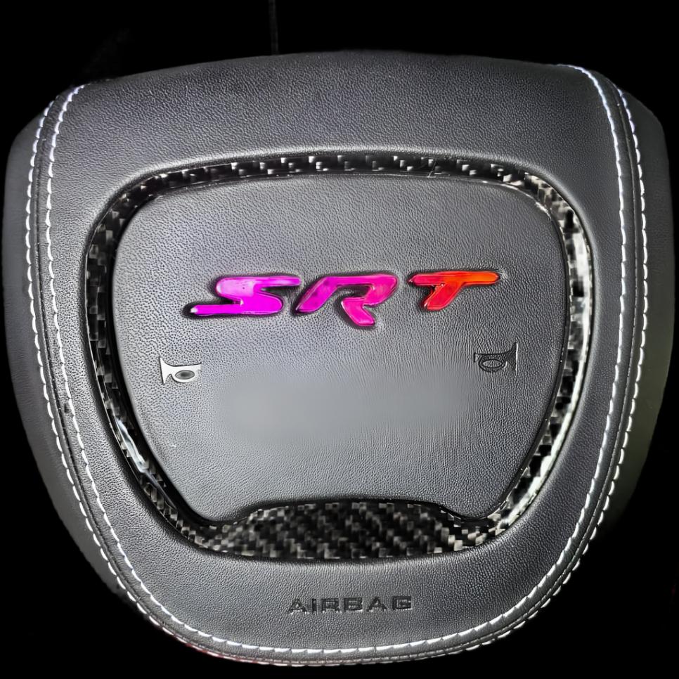 SRT HELLCAT RGB LED Custom Airbag Cover