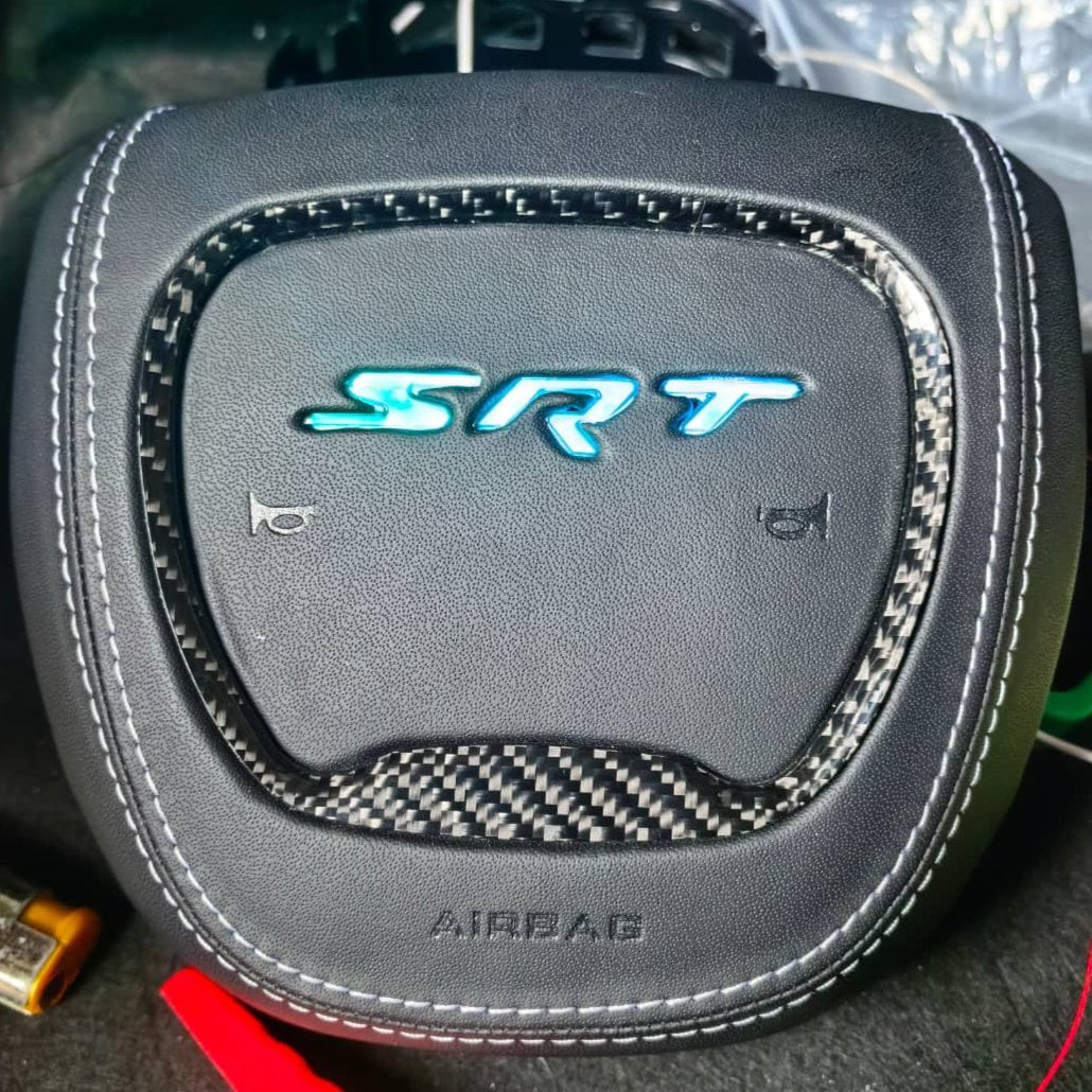 Dodge SRT RGB LED Custom Airbag Cover