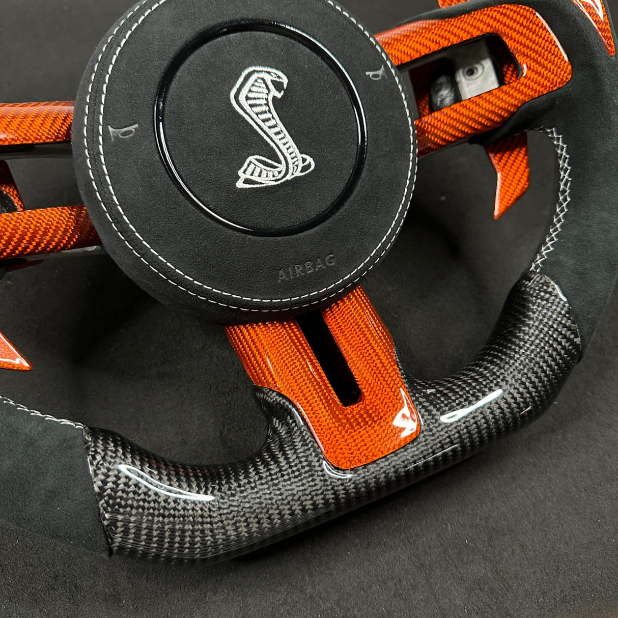 2015-2023 Ford Mustang Custom Airbag Cover