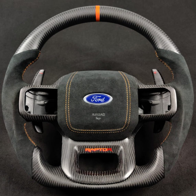 Custom Carbon Fiber Steering Wheel Builder