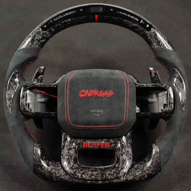 Custom Carbon Fiber Steering Wheel Builder