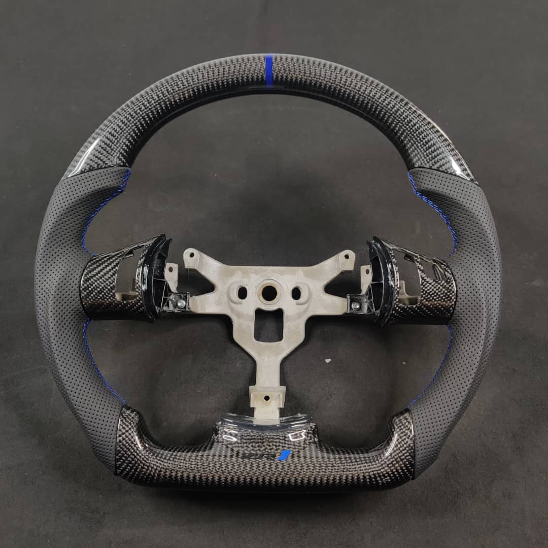 2006-2013 C6 Corvette Custom Carbon Fiber Steering Wheel - AutoLEDTech.com