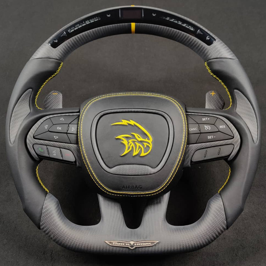 Custom Carbon Fiber Steering Wheel Builder