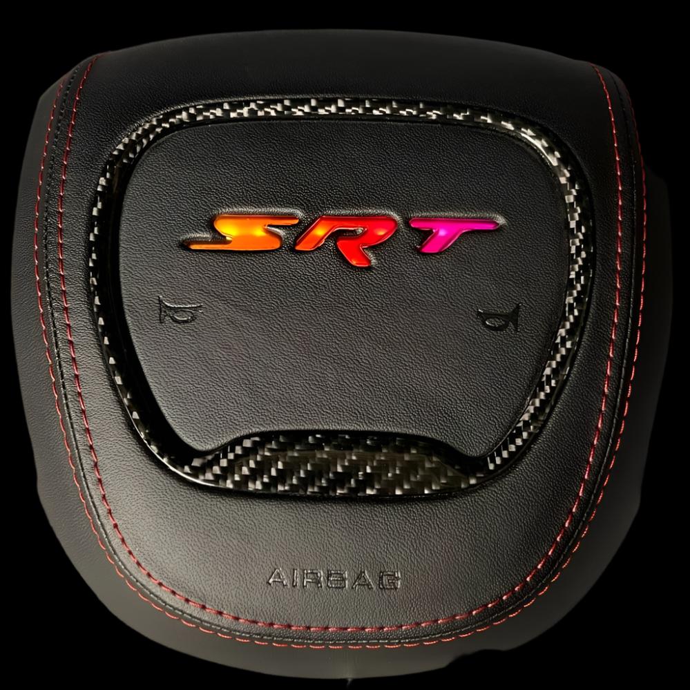 SRT HELLCAT RGB LED Custom Airbag Cover