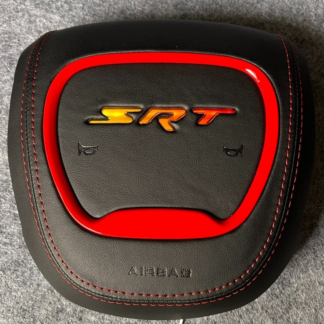 SRT HELLCAT RGB LED Custom Airbag Cover