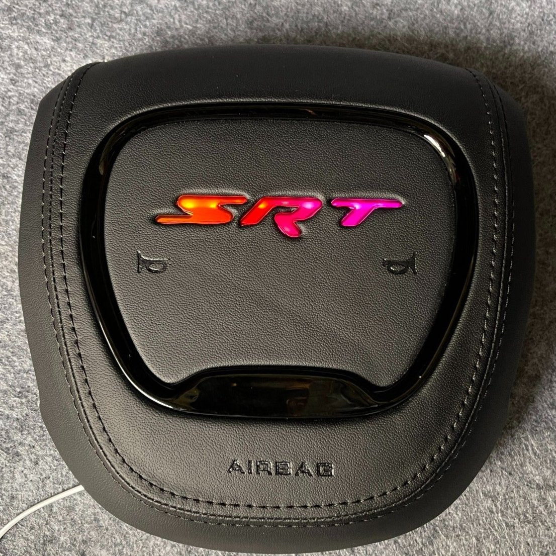 Dodge SRT RGB LED Custom Airbag Cover