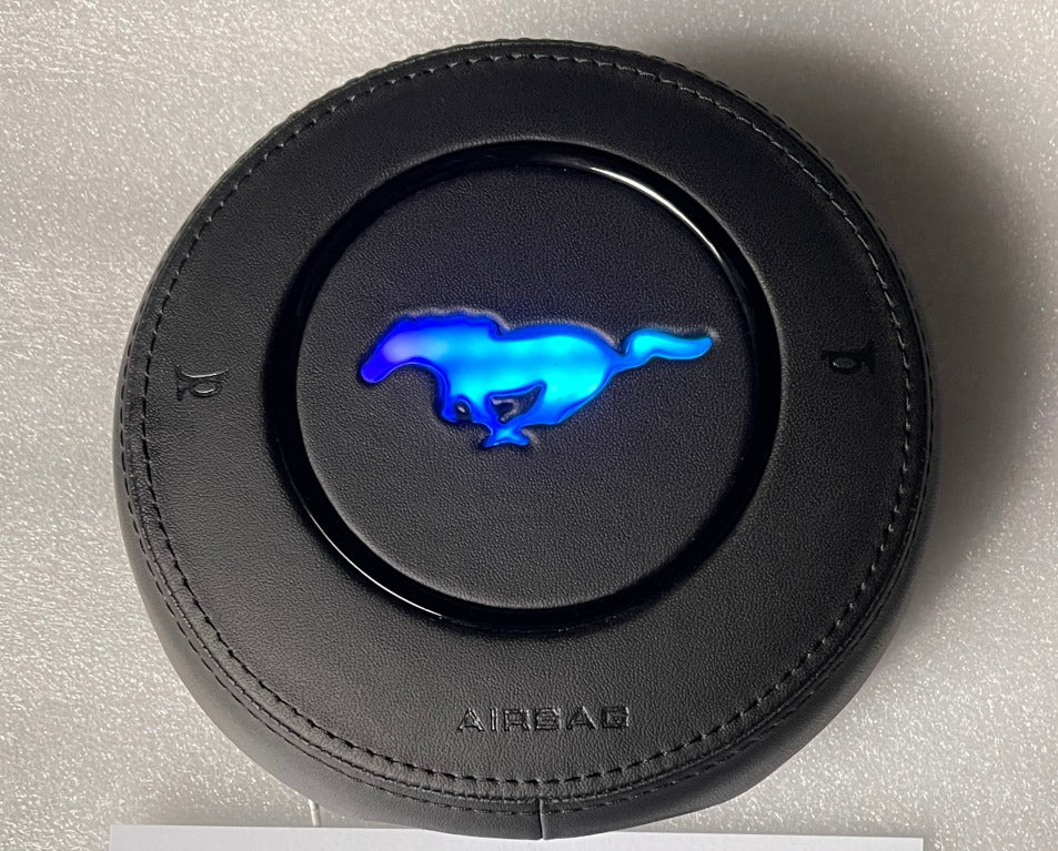 2015-2023 Ford Mustang RGB LED Custom Airbag Cover - AutoLEDTech.com