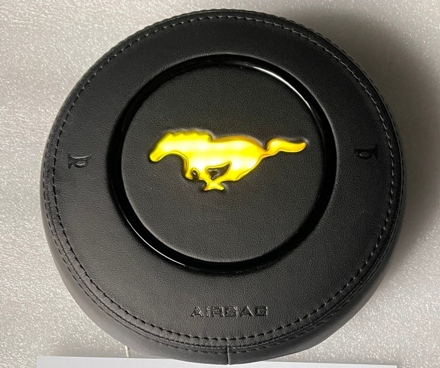2015-2023 Ford Mustang RGB LED Custom Airbag Cover - AutoLEDTech.com
