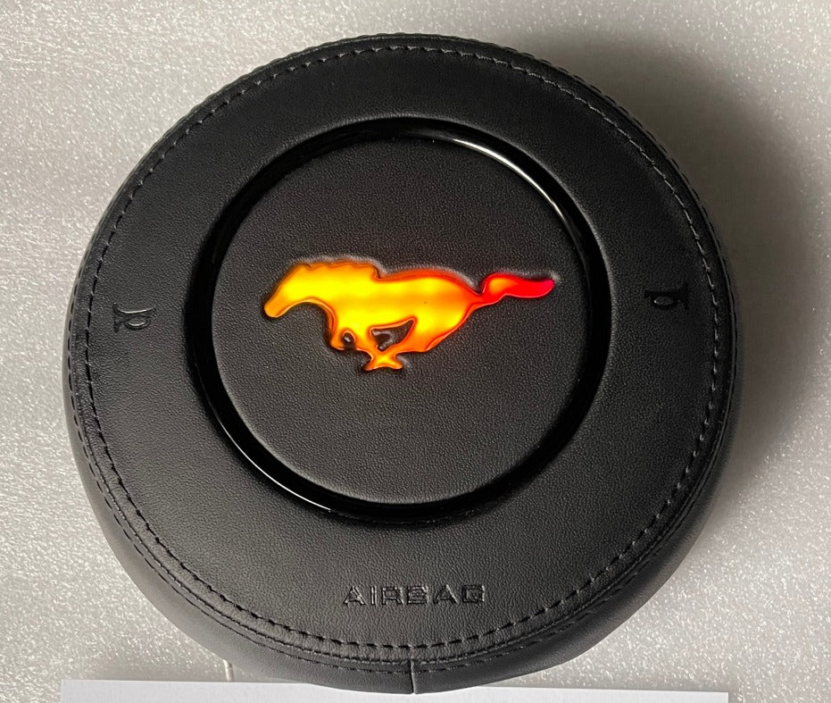 2015-2023 Ford Mustang RGB LED Custom Airbag Cover - AutoLEDTech.com