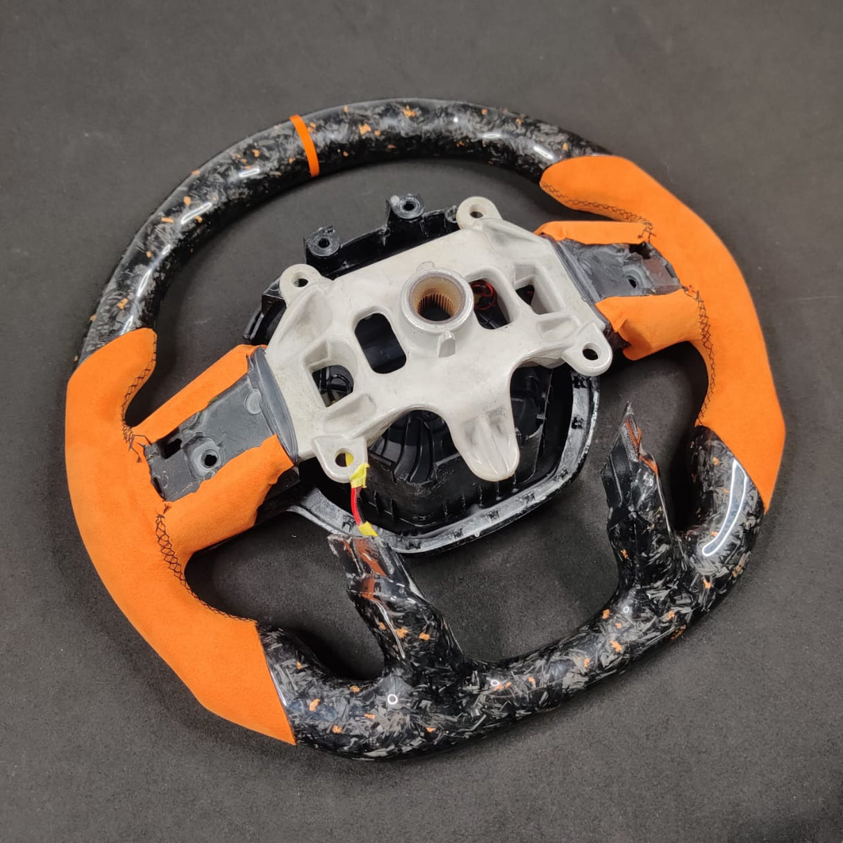 2021-2026+ Ram TRX 1500 Custom Carbon Fiber Steering Wheel - AutoLEDTech.com