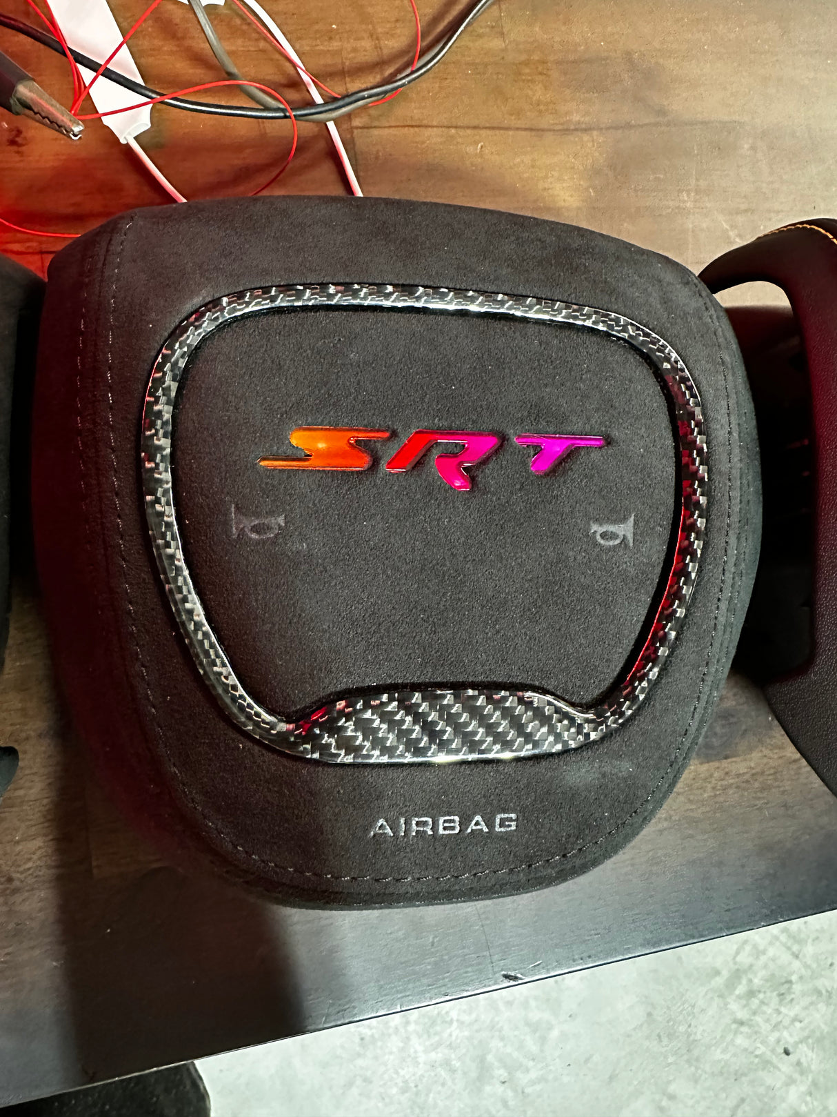 Dodge 392 RGB LED Custom Airbag Cover - AutoLEDTech.com