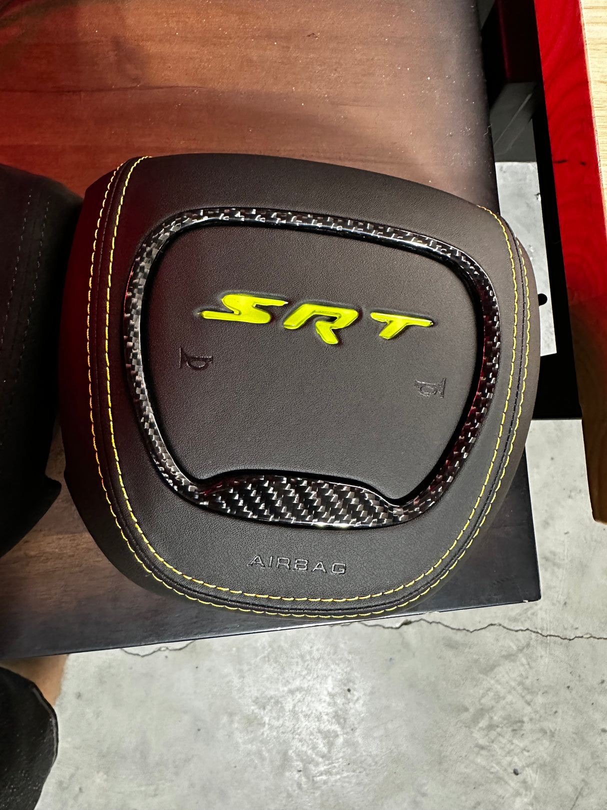 Dodge 392 RGB LED Custom Airbag Cover - AutoLEDTech.com