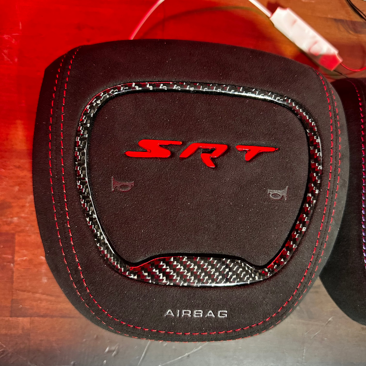 Dodge 392 RGB LED Custom Airbag Cover - AutoLEDTech.com