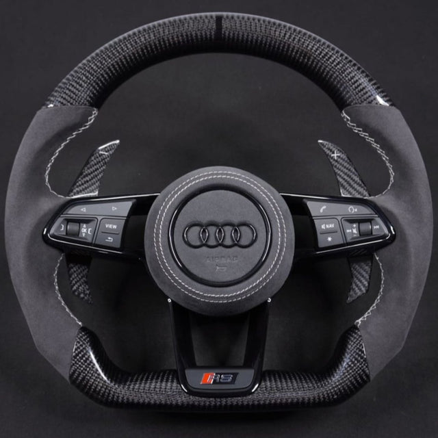 Custom Carbon Fiber Steering Wheel Builder