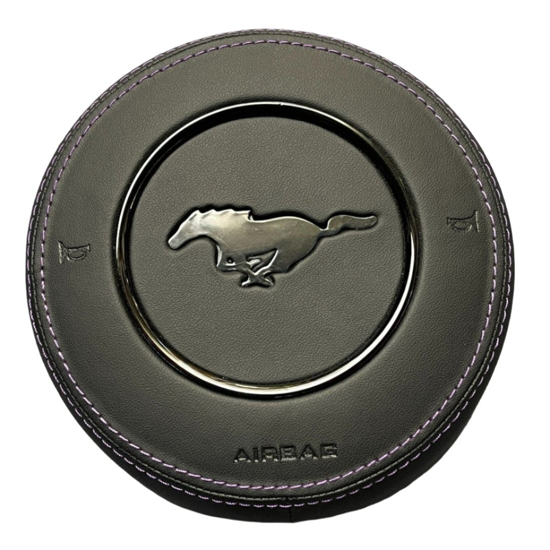 2015-2023 Ford Mustang RGB LED Custom Airbag Cover - AutoLEDTech.com